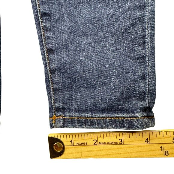 Good American Good Legs Jeans 2/26 Blue Ultimate Skinny Mid-Rise GL899T - Picture 11 of 14